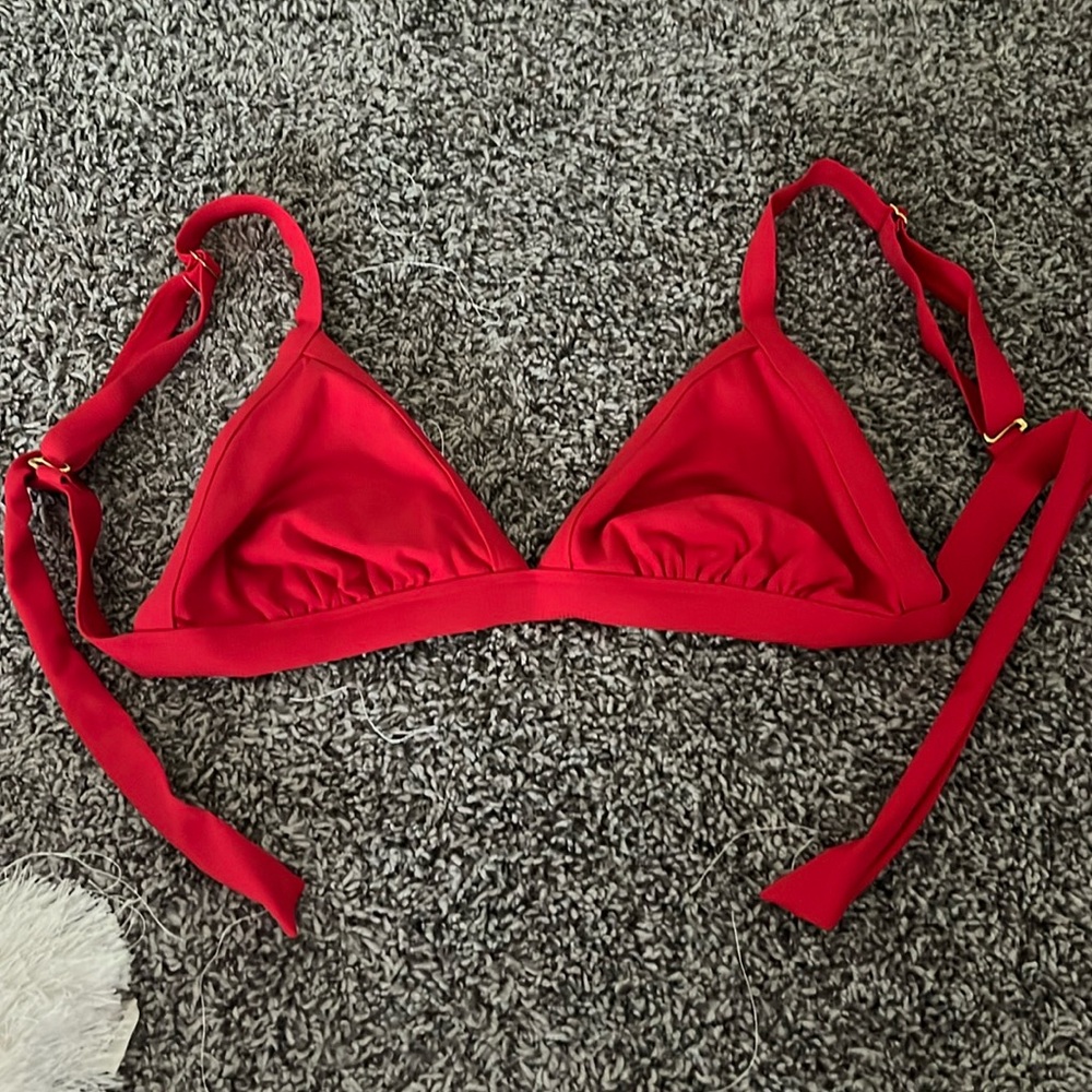 Triangle bikini top